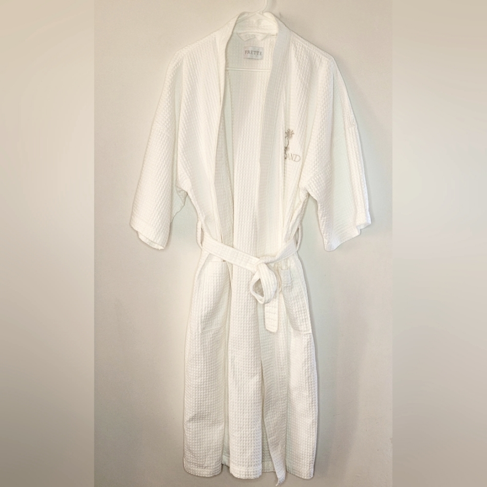 Frette Waffle Robe - Picture 6 of 12